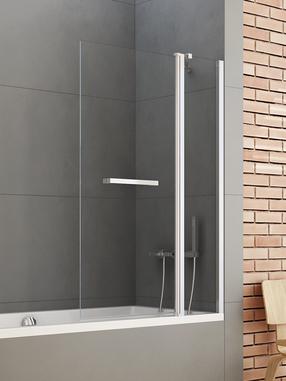 Vannisein Magnifity Fonta Plus, 100 cm x 140 cm, läbipaistev v./kroom v./läbipaistev