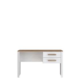 Rakstāmgalds ar atvilktnēm Domoletti OGXB2111R-M642, 60 cm x 125 cm, 73.8 cm, balta krās.