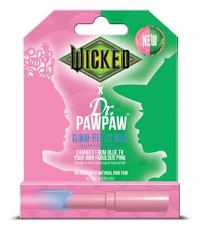 Lūpu balzams Dr. Paw Paw Wicked Glinda-Fied, 3 g, blue to pink