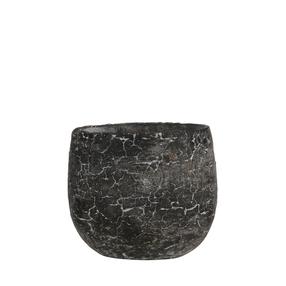 Puķu pods Mica Thomas 1042635, keramika, Ø 16 cm, pelēka krās.