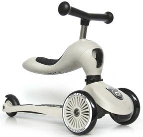 Детский самокат Scoot and Ride, серый цв.