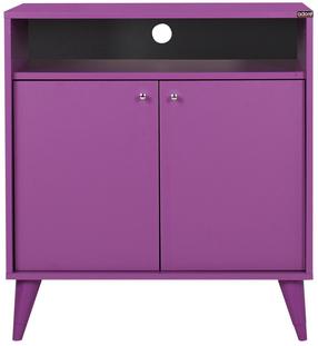 Laisvai pastatoma virtuvės spintelė Kalune Design, violetinė sp., 73 cm x 42 cm x 79 cm