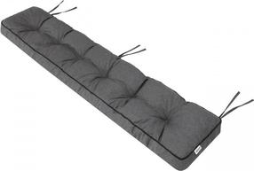 Lauko kėdės pagalvėlė Hobbygarden Etna 180ET4GRE9, grafito sp., 180 x 40 cm