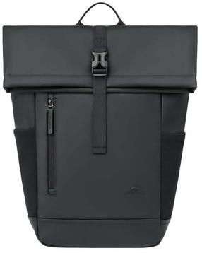 Portatīvā datora mugursoma Rivacase ECO 7826, melna krās., 17 l, 14"