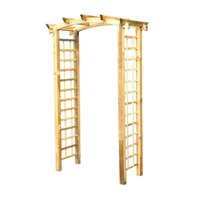 Auga atbalsts 4IQ Pergola2, 180 cm x 70 cm, 220 cm, koks, brūngans krās.
