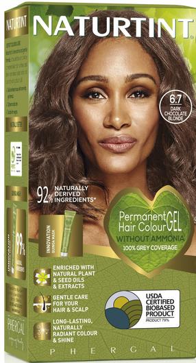 Juuksevärv Naturtint Permanent Hair Colour Gel, dark chocolate blonde v., 6.7, 170 ml