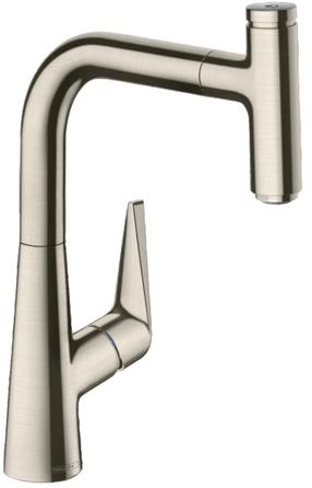 Virtuvinis maišytuvas Hansgrohe Talis Select M51 220, nerūdijančiojo plieno sp.