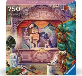 Dėlionė Ravensburger Art & Soul Romeo And Juliet, 50 cm x 50 cm, 750 vnt., įvairių spalvų