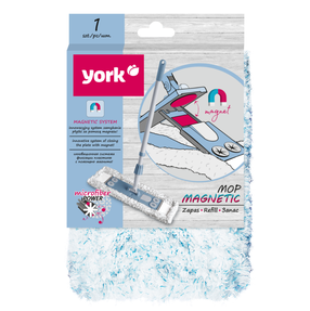 Mops York, 470 mm, zila krās./balta krās.