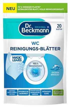 WC valiklis - gaiviklis Dr. Beckmann Magic Leaves Ocean Breeze, 0.001 l, 20 vnt.