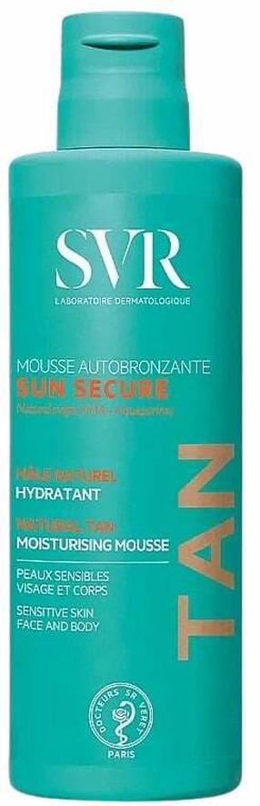 Pašiedeguma putas ķermenim/sejai SVR Sun Secure Tan, 150 ml
