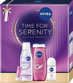 Dovanų komplektas moterims Nivea Time for Serenity & Skincare Moments