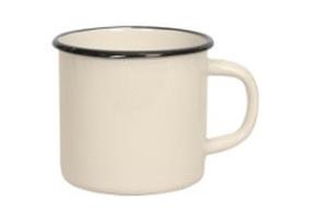 Puodelis Okko Basic, kreminė sp., 1 l