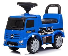 Paspiriamas automobilis, sunkvežimis Milly Mally Mercedes Antos, mėlyna sp./juoda sp.