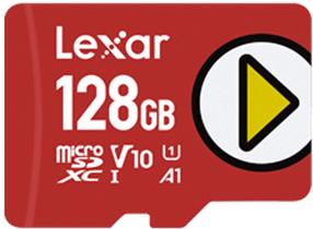 Atmiņas karte Lexar Play LMSPLAY128G-BNSNG, 128 GB, 150 Mb/s