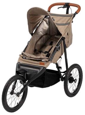 Jalutuskäru BabyTrold Jogger 13-66SA, liivakarva pruun v.