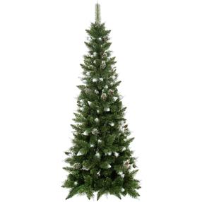 Mākslīgā eglīte Springos Slim Diamond Pine CT0136, 250 cm, ar statīvu