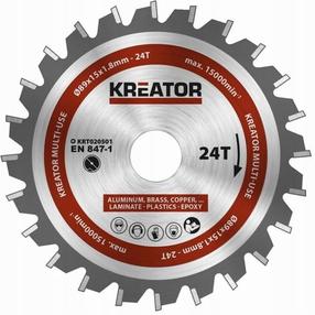 Pjovimo diskas Kreator KRT020501, 89 mm x 15 mm