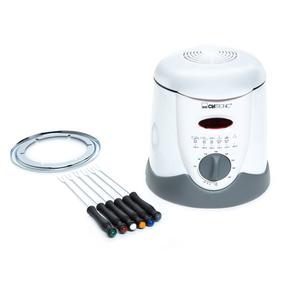 Gruzdintuvė Clatronic Fondue Deep Fat Pan FFR2916, balta, 900 W, 1 l