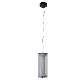 Kristall-lühter lauavalgusti Light Prestige Aeris, LED, 3000 - 6000 °K, 1 x 16 W, läbipaistev v./must v. / must v.
