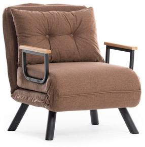 Sofa-lova Hanah Home Sando 859FTN2822, šviesiai ruda sp., 50 x 60 cm x 45 cm