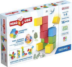 Магнитный конструктор Geomag Magicube Recycled Creative Set 16 Pcs