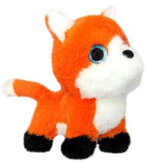 Плюшевая игрушка лиса Wild Planet Fox, oранжевый цв., 17 см