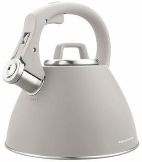 Чайник со свистком Klausberg KB 7953, 2.5 л, серый цв.