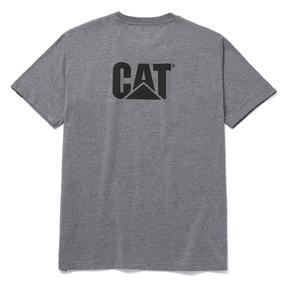 T-krekls Cat W05324, pelēka krās., 2XL izmērs