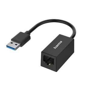 Adapter Hama USB 2.0 to Ethernet Adapter 10/100 Mbps Fast Network Connection RJ-45, USB 2.0, 1 m, must v.
