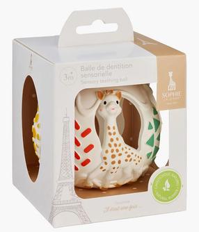 Kramtukas, kamuolys Vulli Sophie La Girafe, balta sp.
