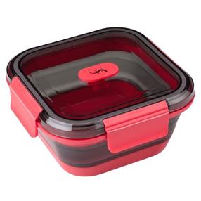 Pārtikas trauks Lurch Up & Down, 0.7 l, 15.3 cm x 15.3 cm, rozā krās.