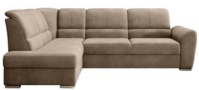 Kampinė sofa Siber Nube 20, šviesiai ruda sp., kairinė, 186 x 270 cm x 93 cm