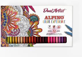 Flomasteriai Alpino Dual Artist, dvipusiai