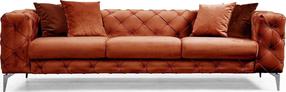 Sofa Hanah Home Como 569HLN1132, oranžinė sp., 237 x 90 cm x 73 cm