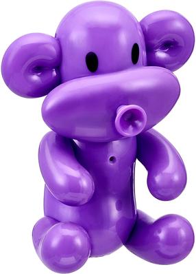 Interaktīva rotaļlieta Squeakee Minis Billo The Monkey, violeta krās.