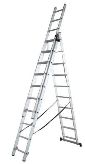 Kopėčios 3 dalių universalios Haushalt BL-E310, 284 - 648 cm