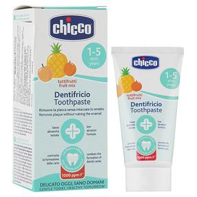 Dantų pasta Chicco Dentifricio Fruit Mix, 50 ml