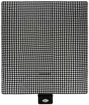 Stovyklavimo kilimėlis Nils Camp Picnic Mat NC2310, balta sp./juoda sp., 200 x 300 cm