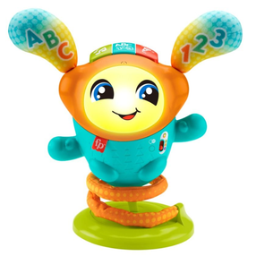 Edukacinis žaislas Mattel Fisher Price DJ Bouncin' Beats, 30 cm, LT, įvairių spalvų
