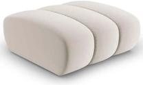 Pufas Micadoni Home Lupine Velvet, smėlio sp., 90 cm x 87 cm x 40 cm