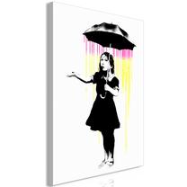 Reprodukcija Artgeist Girl With Umbrella, h-c-0098-b-a, 60 cm x 90 cm