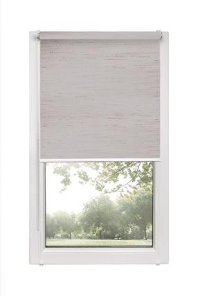 Rullo žalūzijas Mini, pelēkbrūna krās./sudraba krās. ārpuse, 125 cm x 150 cm