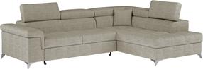 Kampinė sofa Eridano Manhattan 20, smėlio sp., 202 x 275 cm x 88 cm