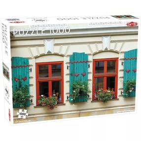 Puzle Tactic Poland Building In Krakow, 48 cm x 67 cm, 1000 gab., daudzkrāsaina