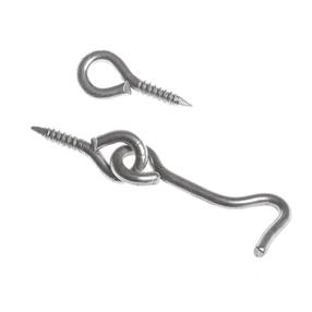 Konks Domax 8871 K-60 201, hõbe v., 6 cm x 1.4 cm