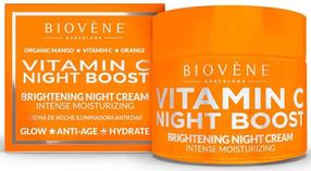 Naktinis veido kremas Biovene Vitamin C Night Boost, 50 ml