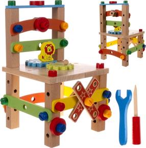 Vaikiška kėdė Family Fun 22506, įvairių spalvų, 17 cm x 17 cm