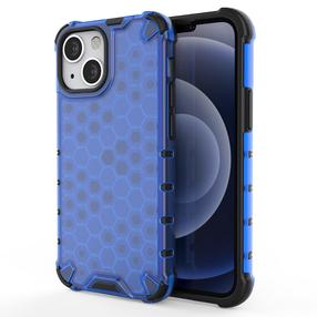 Telefoni ümbris Hurtel Honeycomb, sinine v., Apple