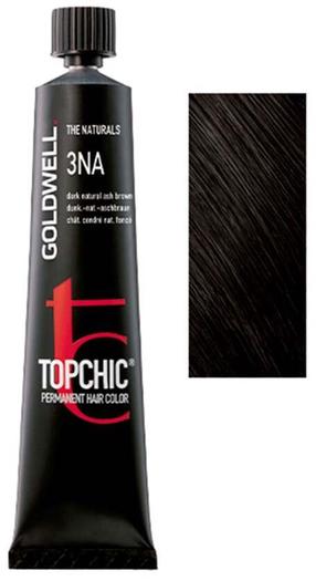 Plaukų dažai Goldwell Topchic, dark ash brown sp., 3NA, 60 ml